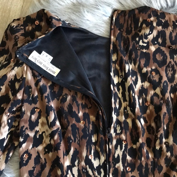 Morton Myles Cheetah Print Blouse 2️⃣ - Picture 7 of 8